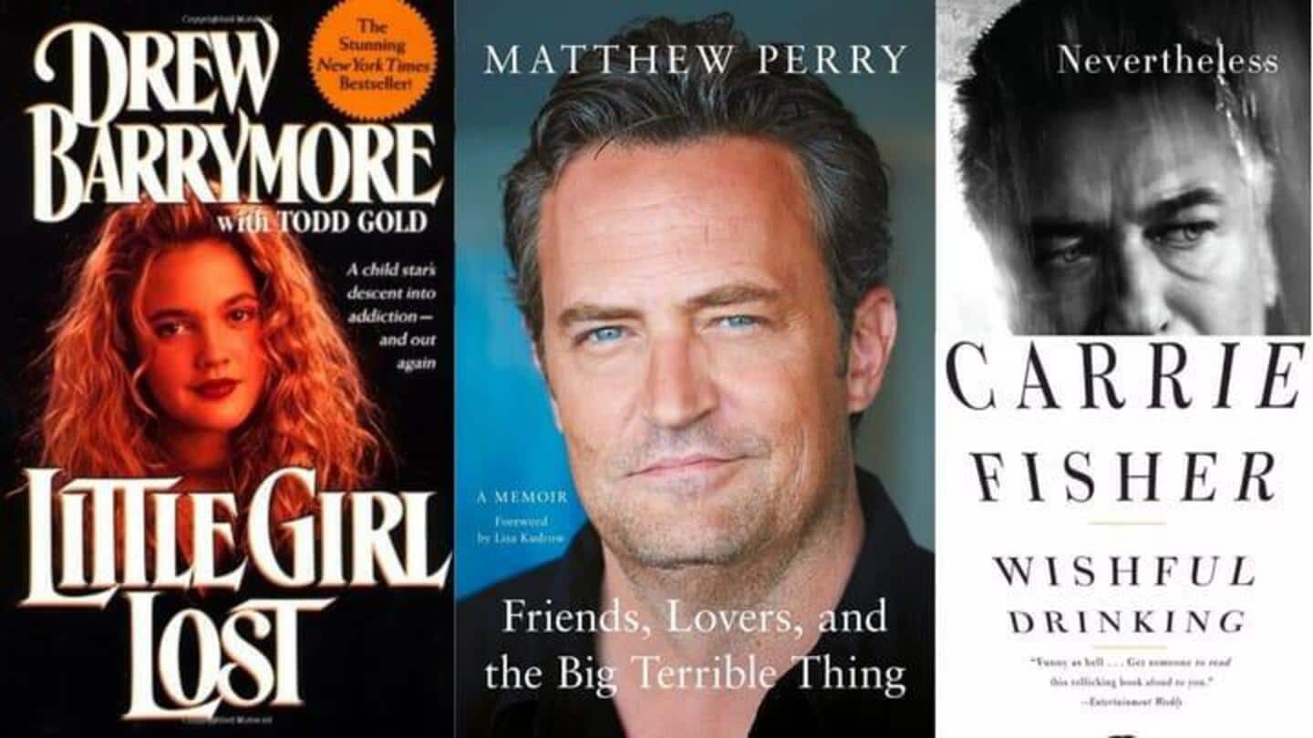 Matthew Perry hingga Drew Barrymore: Kompilasi memoar pemulihan kecanduan selebriti