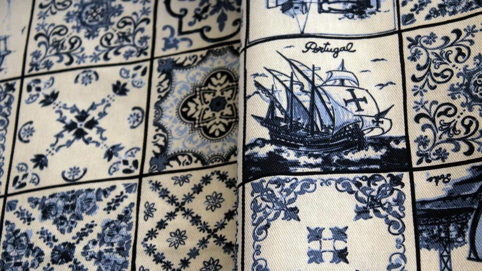 Keindahan keramik Azulejos Portugis