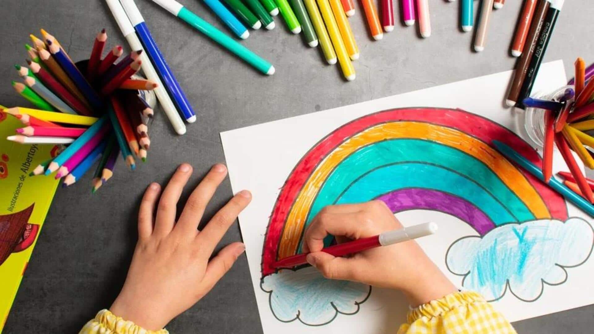 Cara Praktis Menyimpan Karya Seni Anak di Rumah