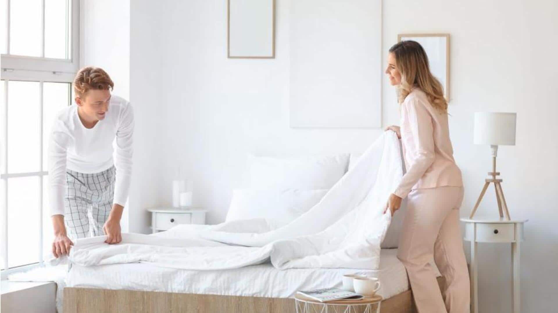 Menjaga kesegaran seprai dengan trik dapur sederhana