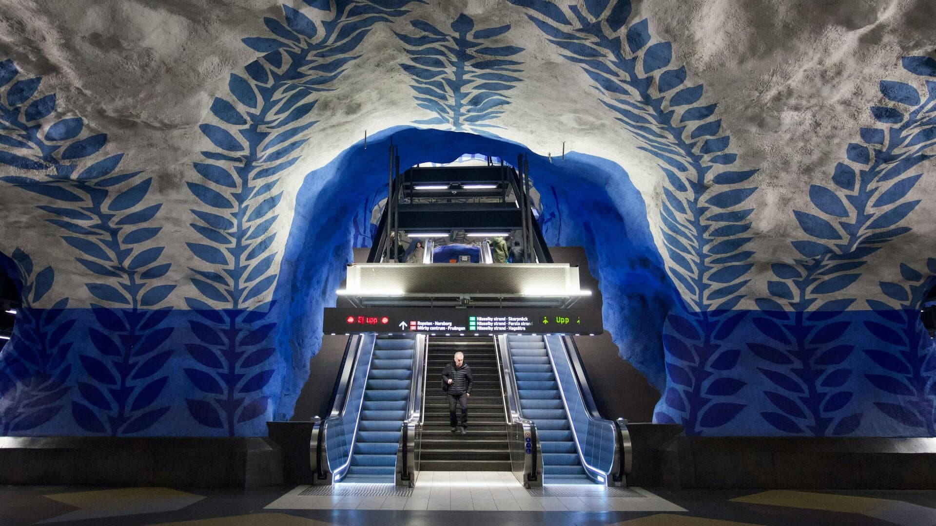 Menemukan Seni Bawah Tanah Stockholm yang Hidup