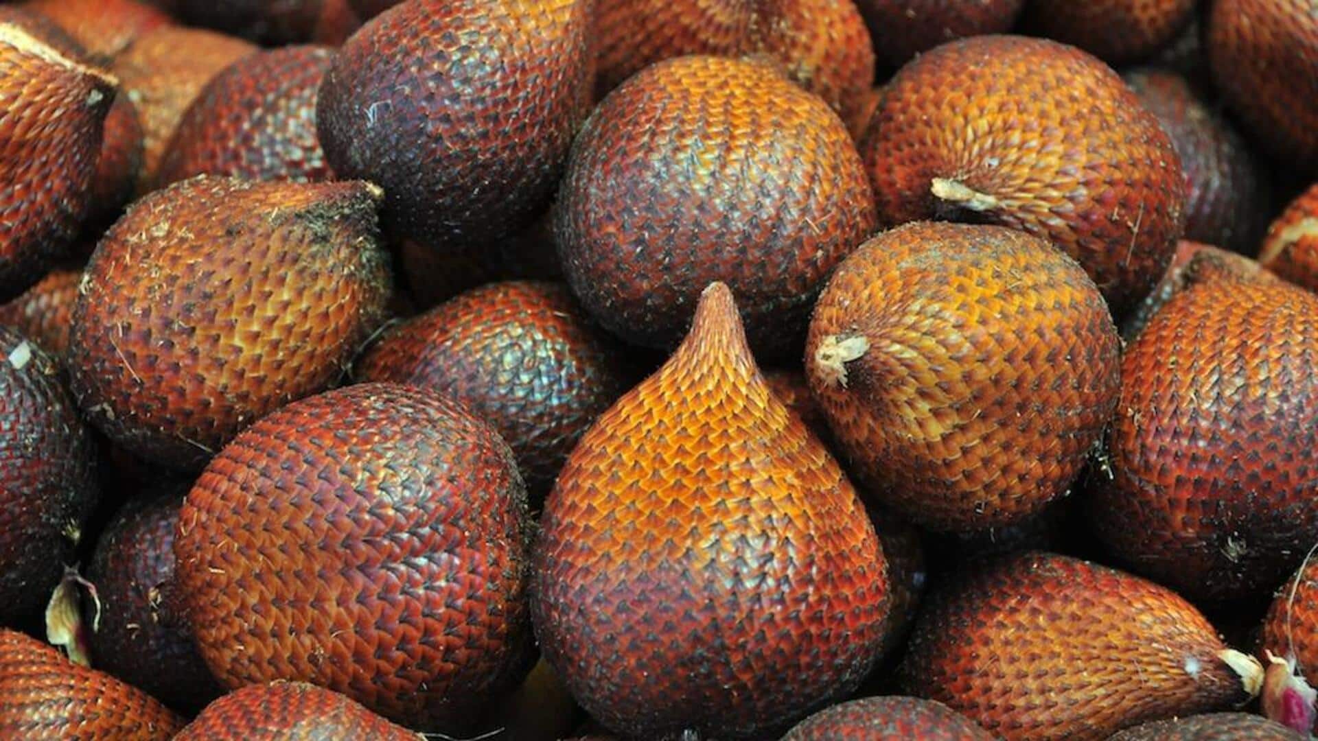 Variasi Salad Berbasis Salak untuk Tambahan Rasa Asam yang Renyah