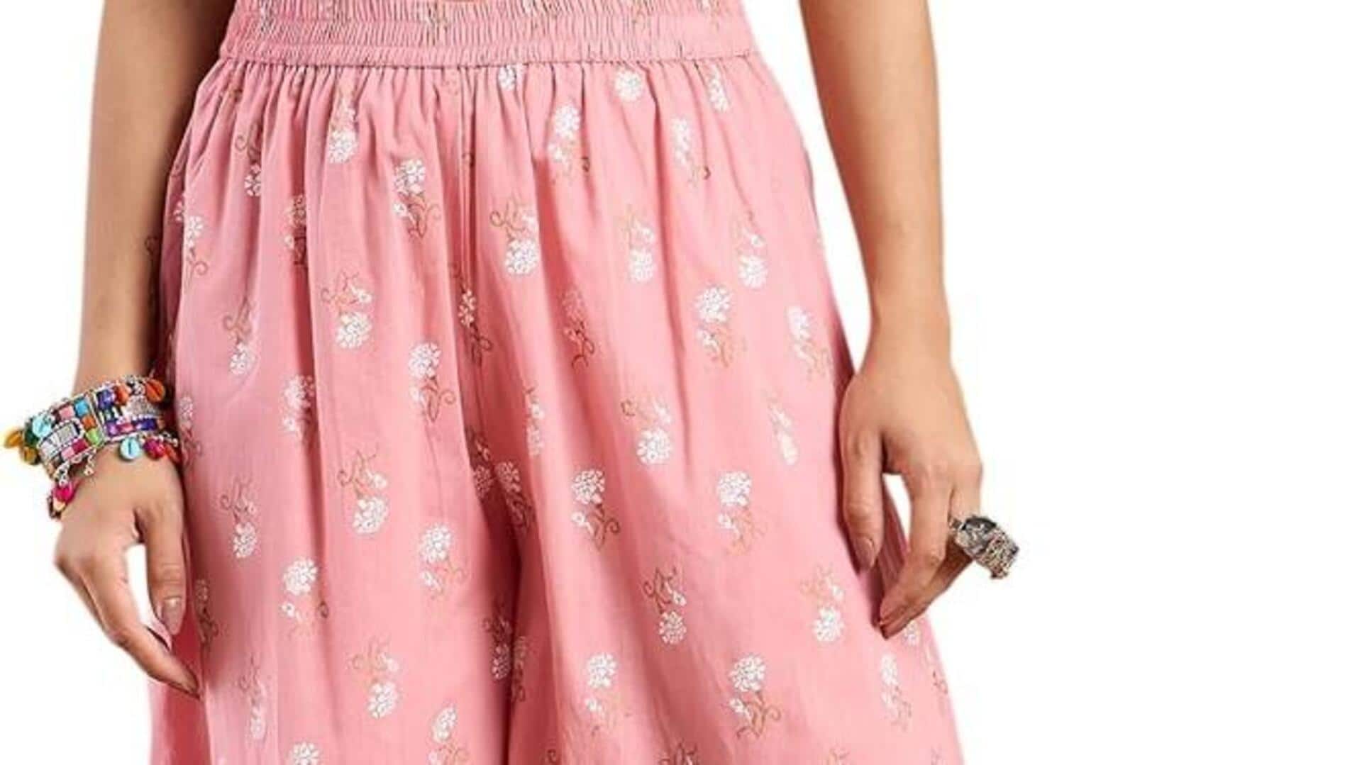 Lima tampilan cantik dengan kulot cetak foil untuk musim semi