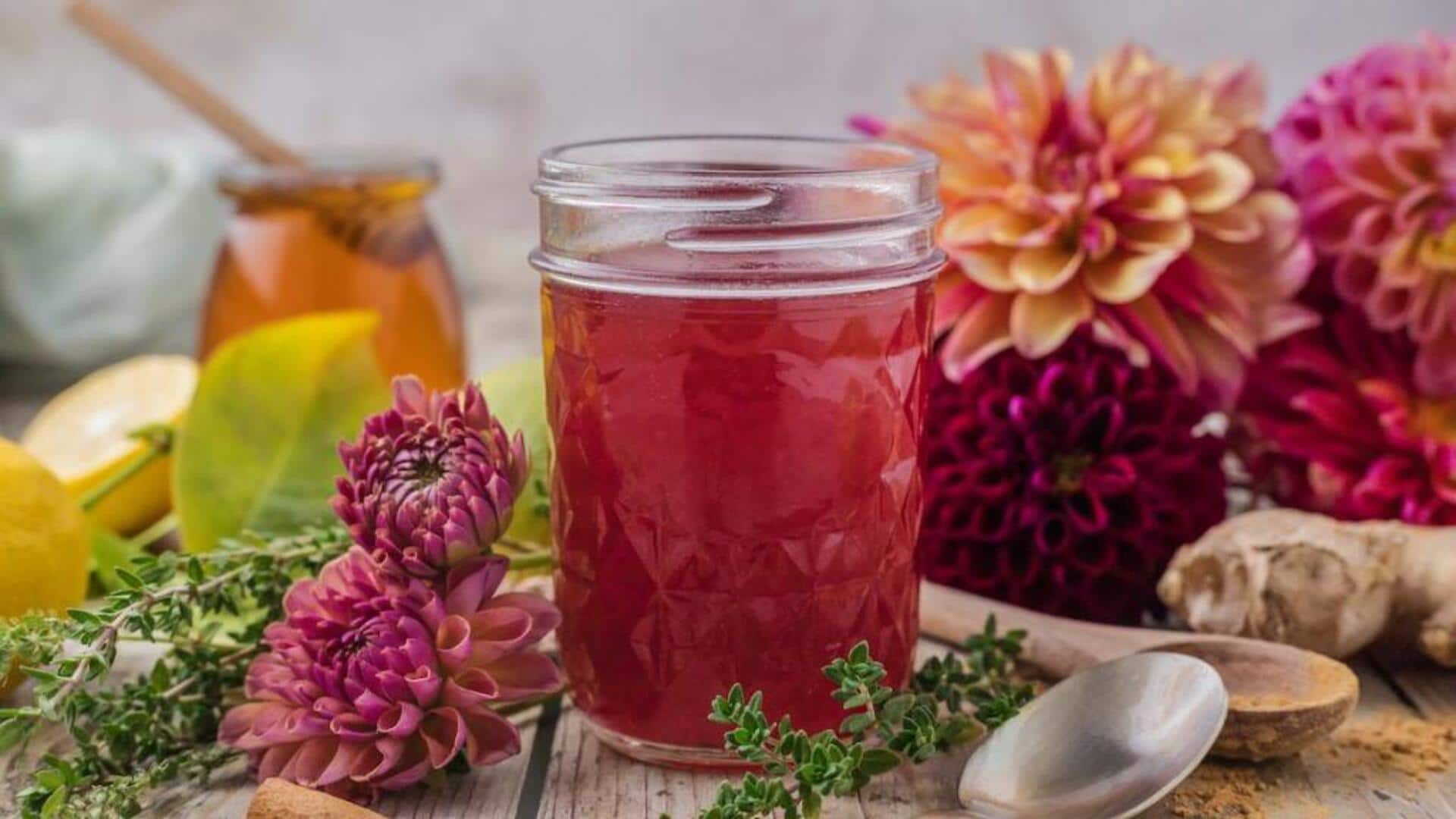 Menikmati Kreasi Kuliner dengan Infusi Bunga Dahlia