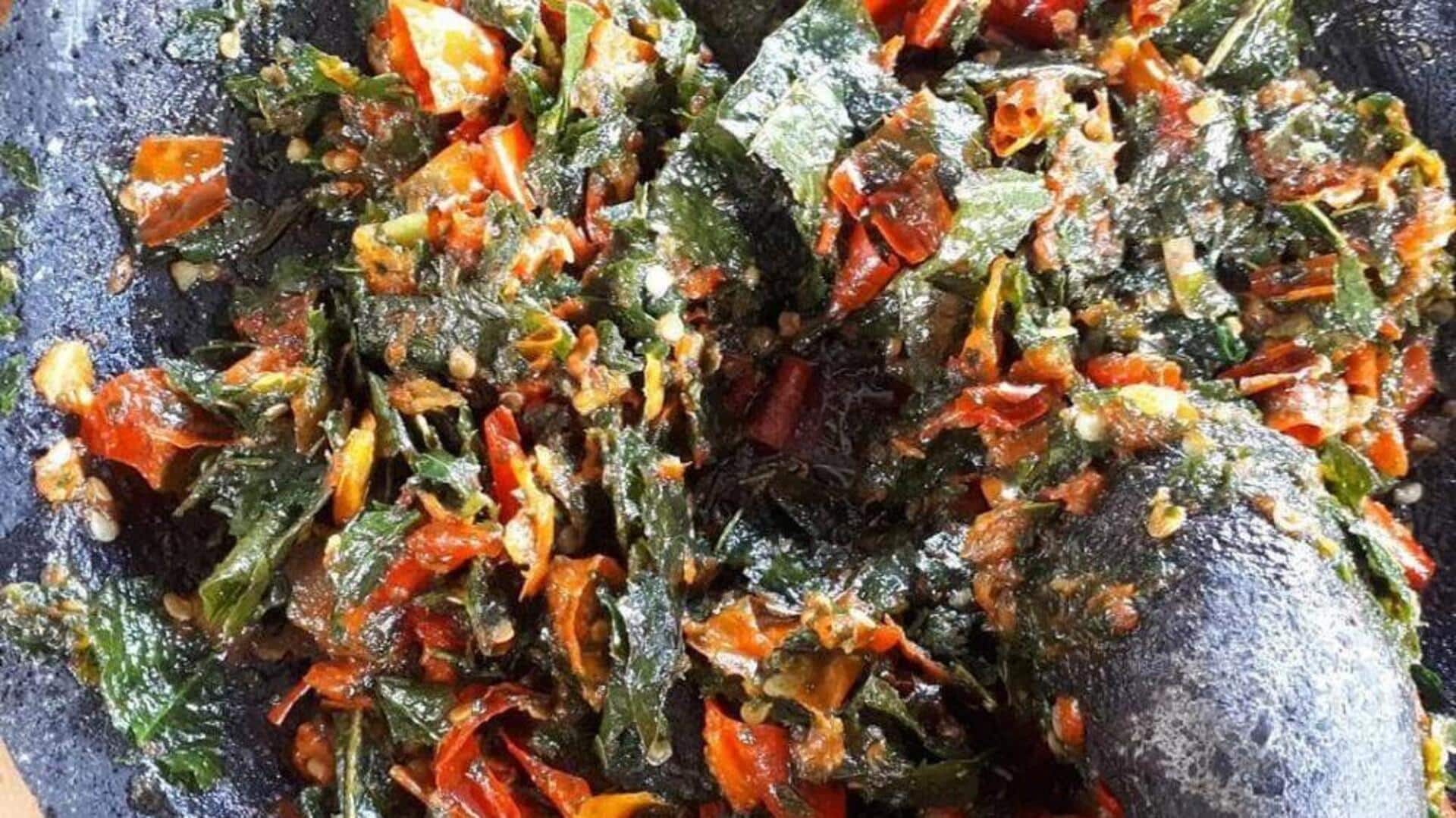 Lima Resep Sambal Daun Singkong Kreatif dari Berbagai Penjuru Indonesia