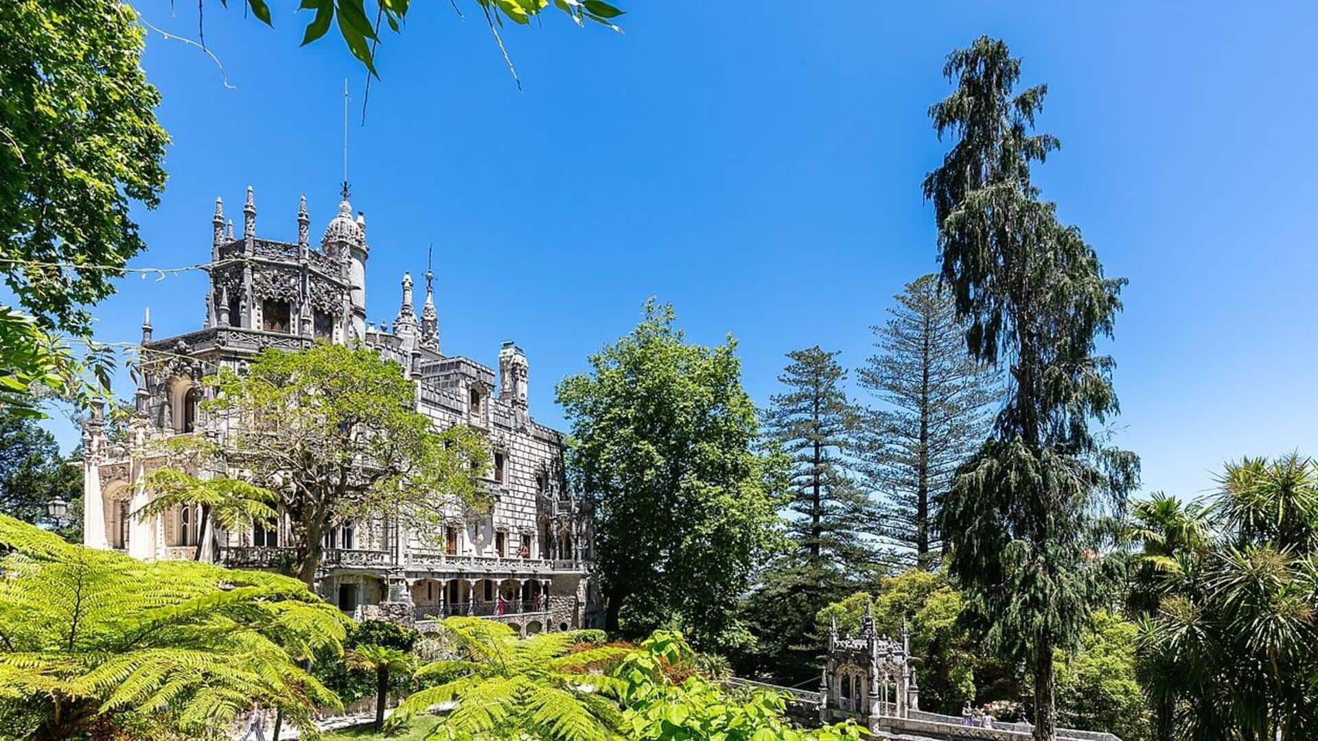 Istana Megah dan Taman Asri di Sitra, Portugal
