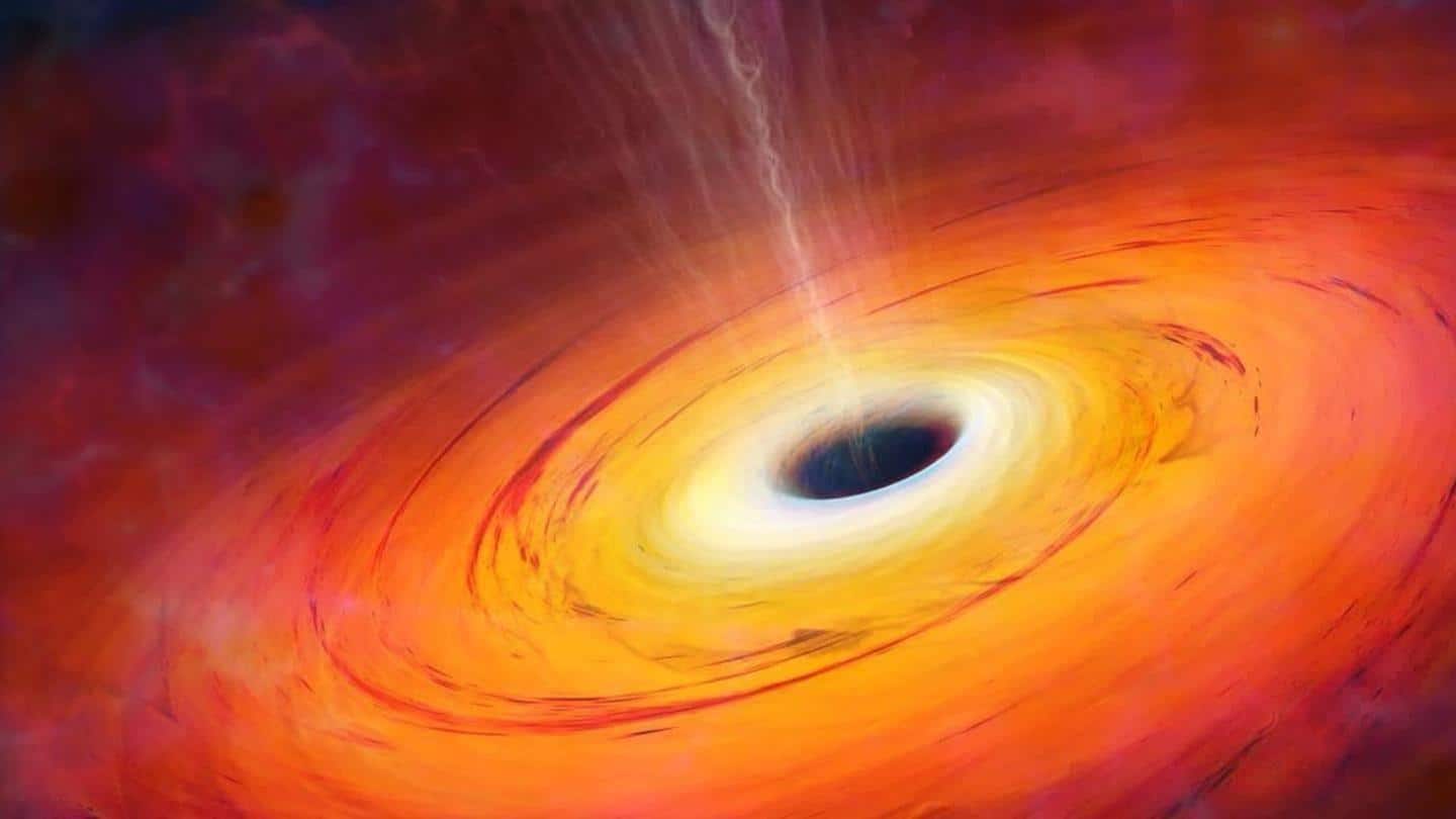 Lubang hitam dengan pertumbuhan tercepat melahap massa seperti Bumi setiap detik