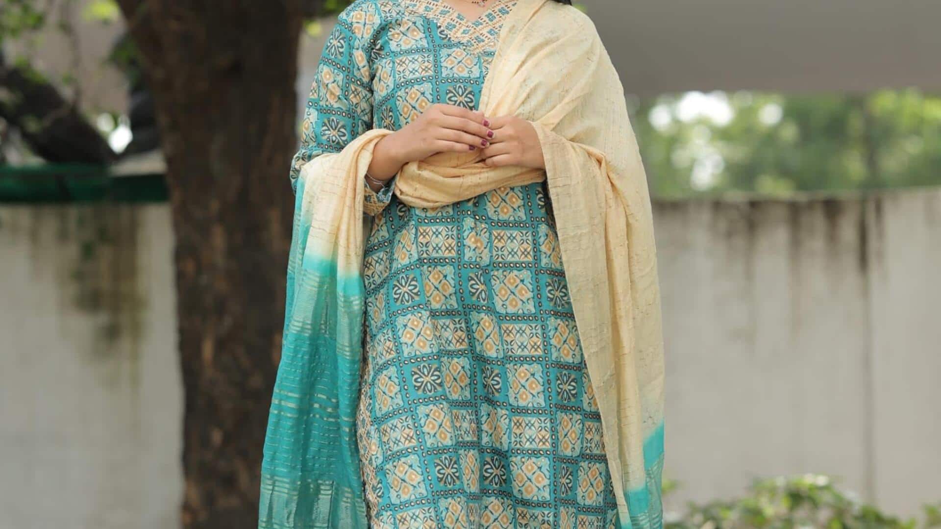 Cara mempercantik salwar suit musim ini