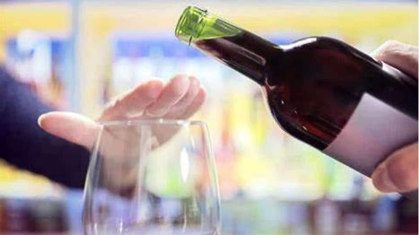 Hindari minuman beralkohol Hindari minuman beralkohol