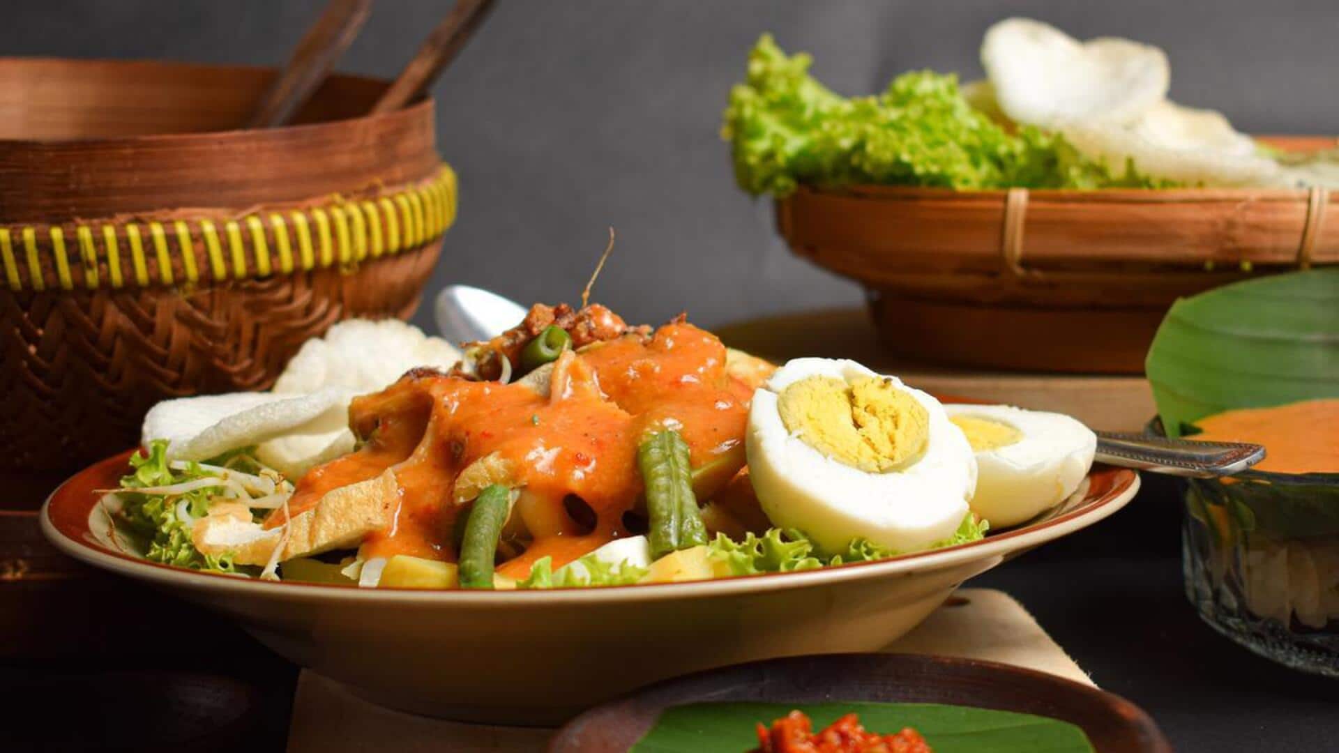 Inovasi Gado-Gado: Menyajikan Salad Indonesia dengan Sentuhan Mangga