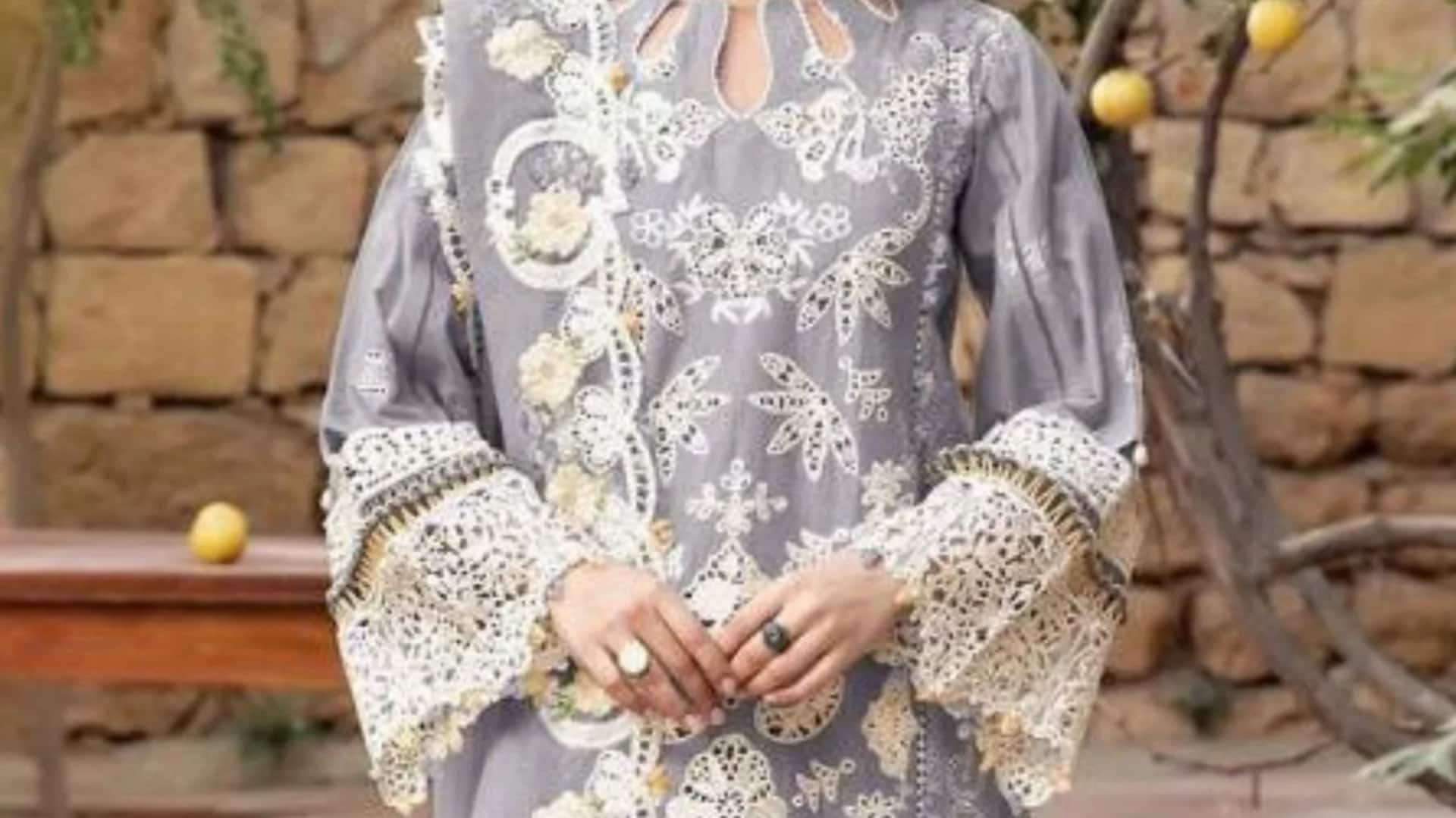 Elegansi Chikankari untuk musim panas