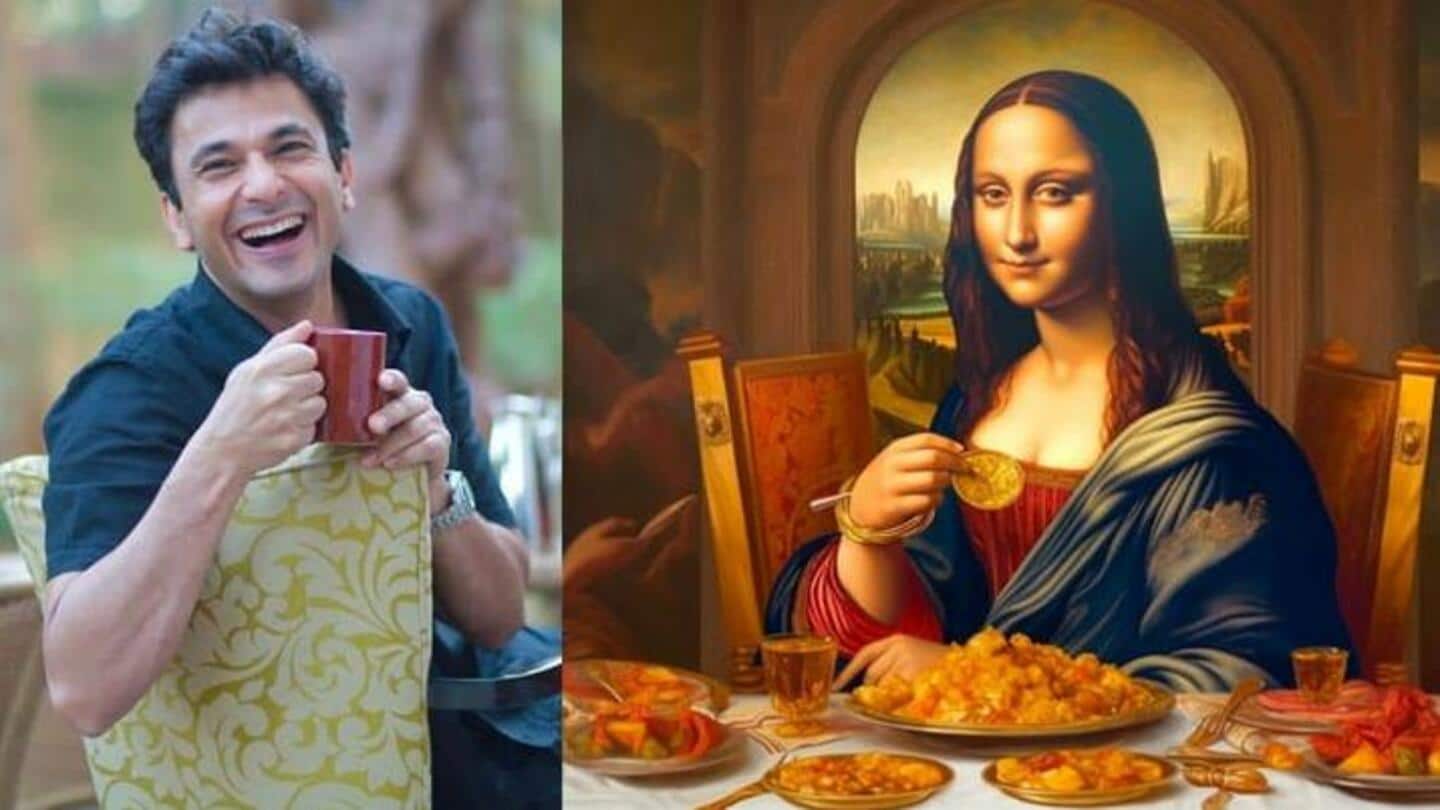 Mona Lisa Sedang Menikmati Makanan India? Chef Vikas Khanna Memperkenalkan Mahakaryanya
