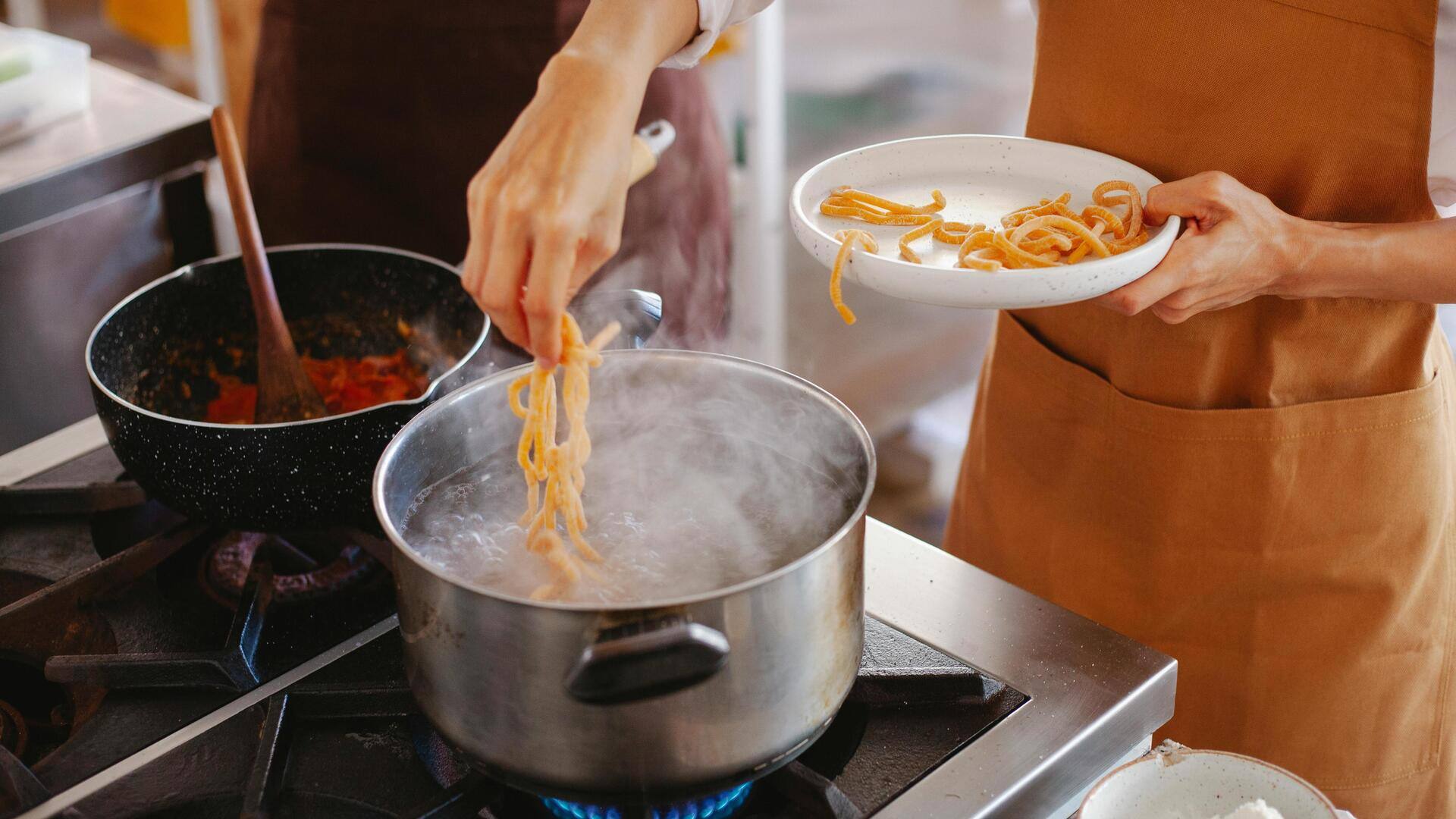 Lima trik dapur untuk memasak pasta sempurna