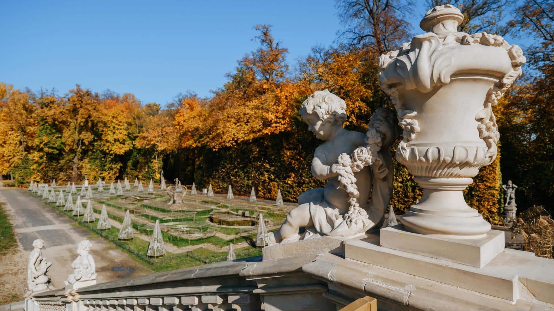 Lima Taman Musim Gugur yang Abadi di Warsawa, Polandia