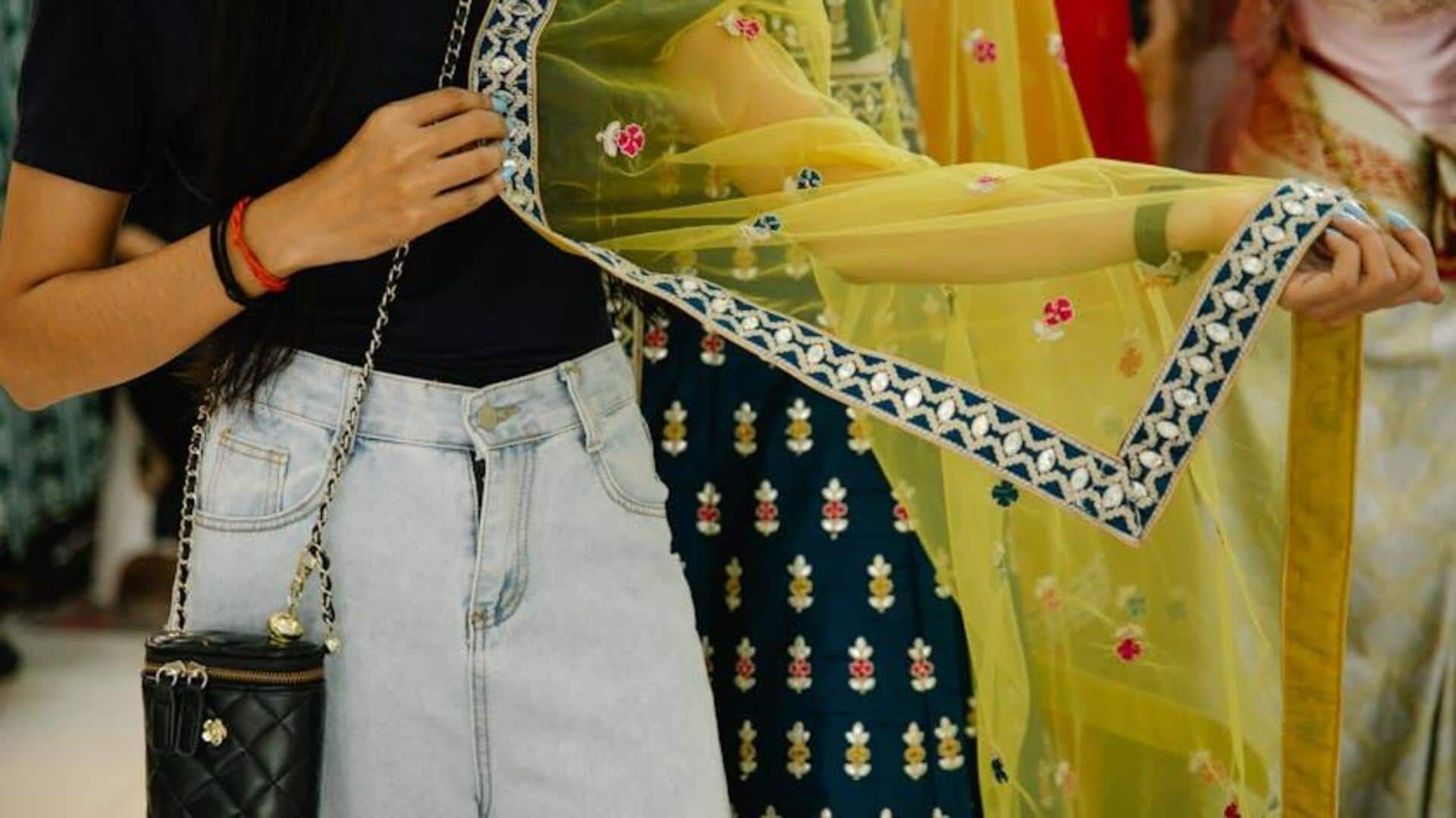 Inovasi Mode Fusi: Memadukan Sari dengan Elemen Modern Inovasi Mode Fusi: Memadukan Sari dengan Elemen Modern