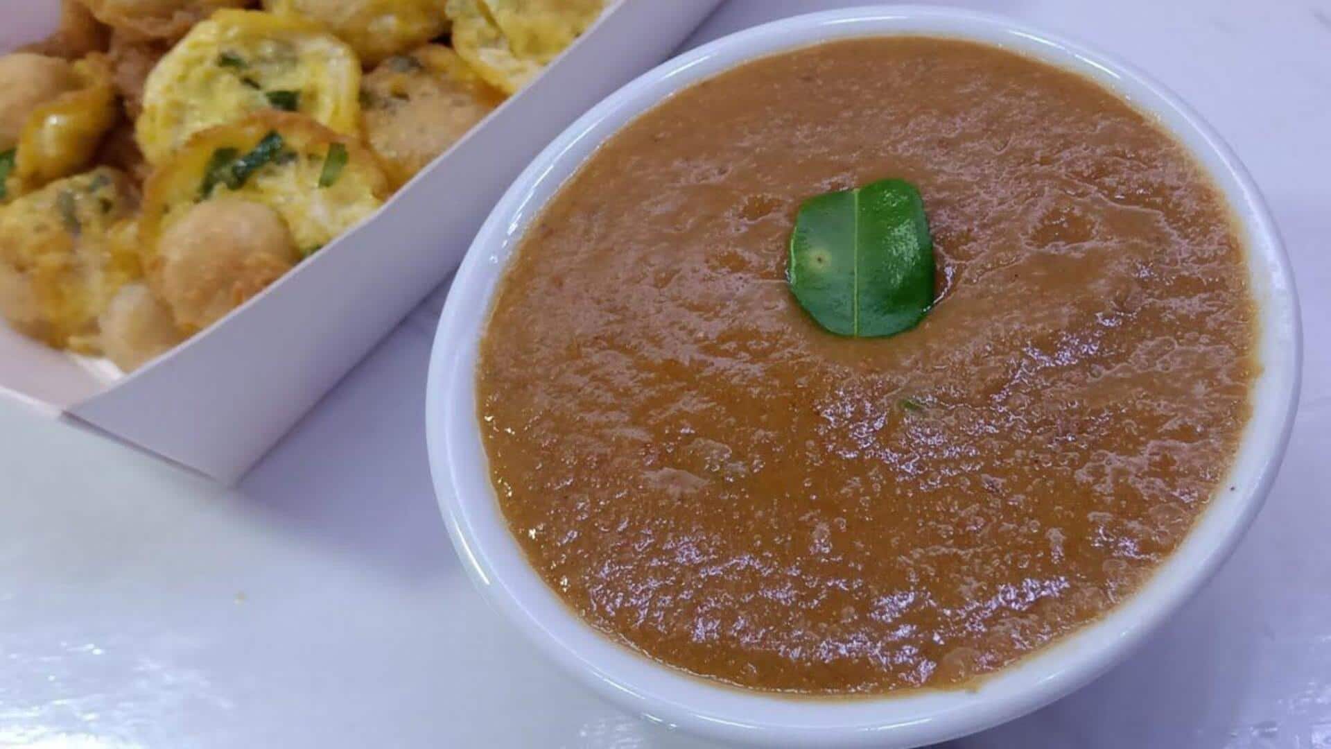 Variasi Saus Kacang Indonesia untuk Camilan Vegan