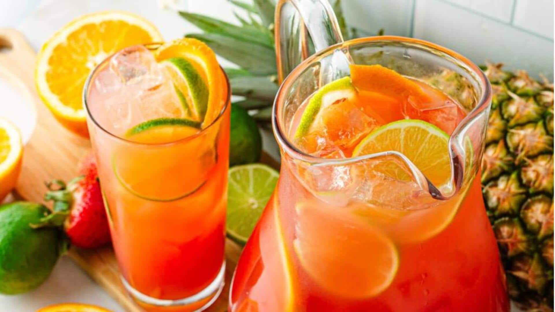 Menjelajahi Resep Mocktail Tropis Segar yang Menggugah Selera