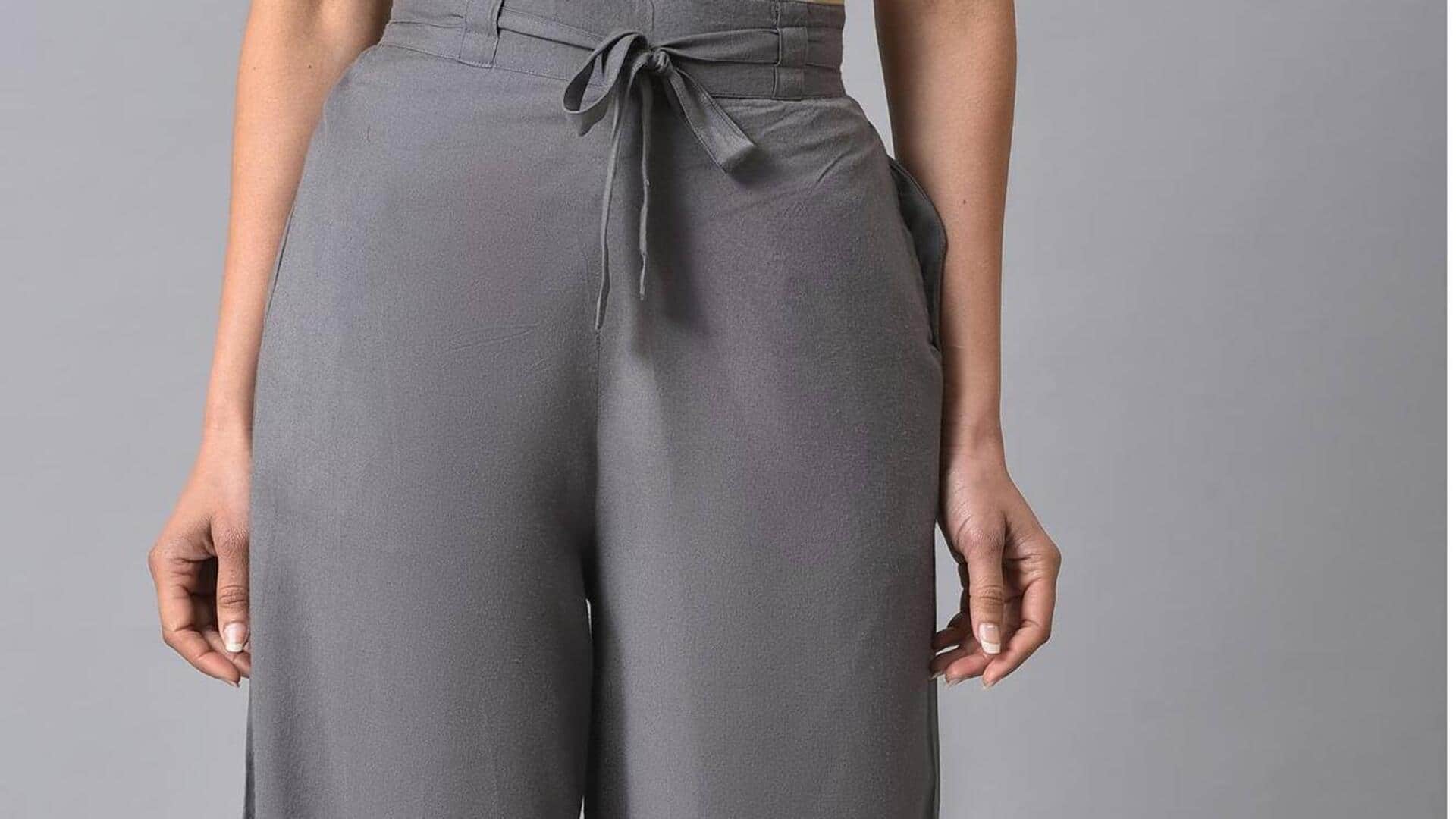 Lima celana katun pembaru koleksi musim semi India