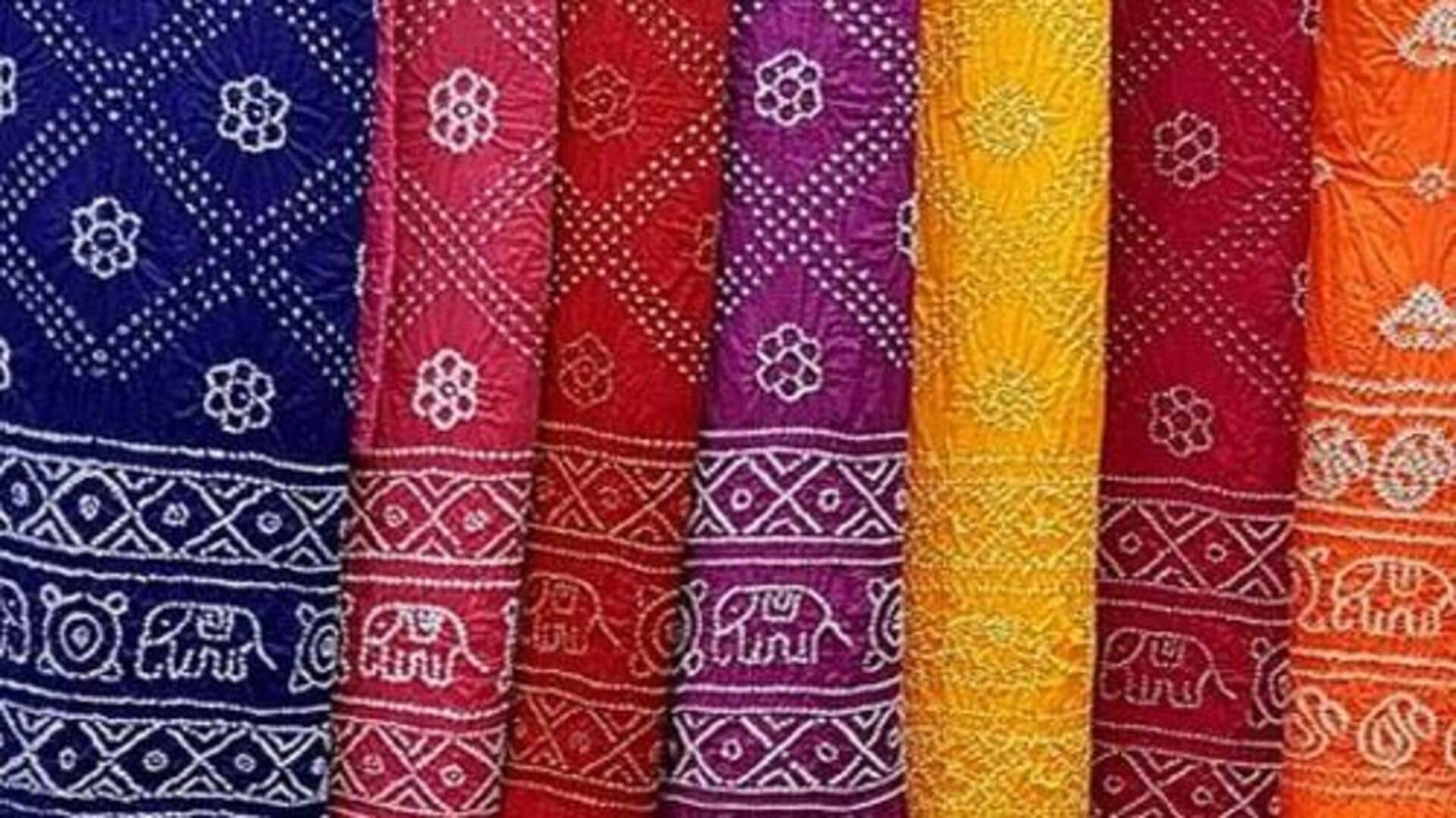 Mengeksplorasi cetakan Bandhani tradisional untuk gaya fesyen kontemporer