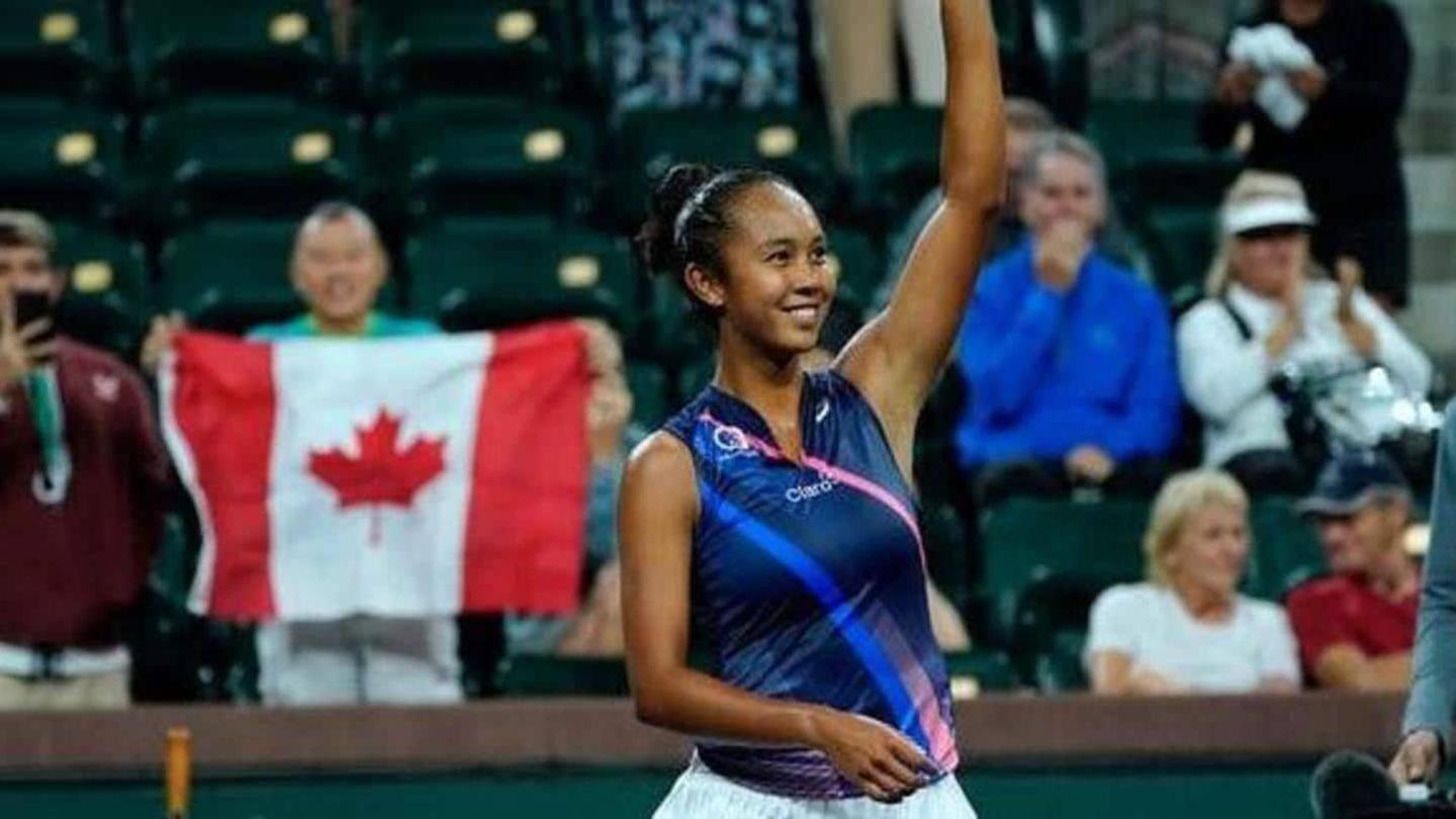 Fernandez melakukan debutnya di Indian Wells Masters Fernandez melakukan debutnya di Indian Wells Masters