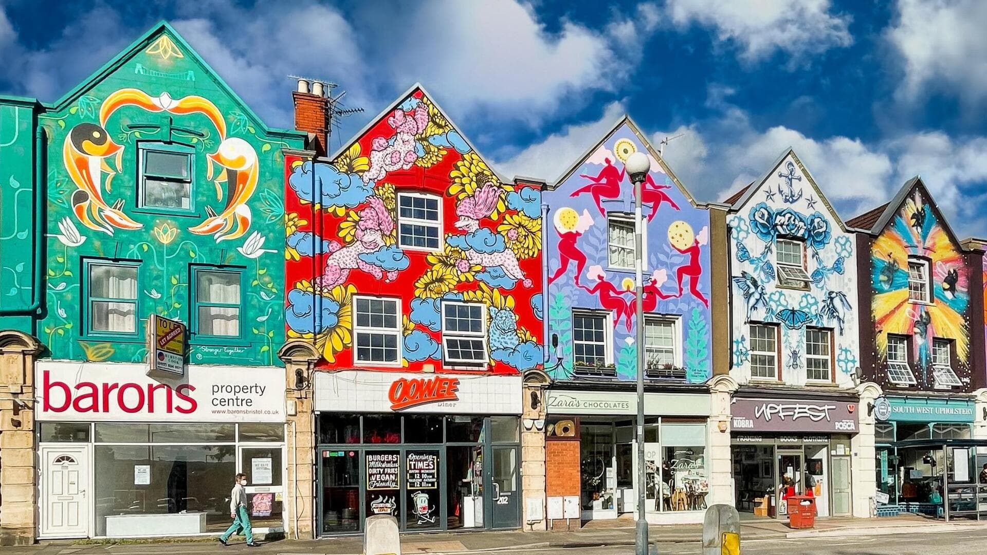 Lima Lokasi Seni Jalanan Yang Unik Di Bristol