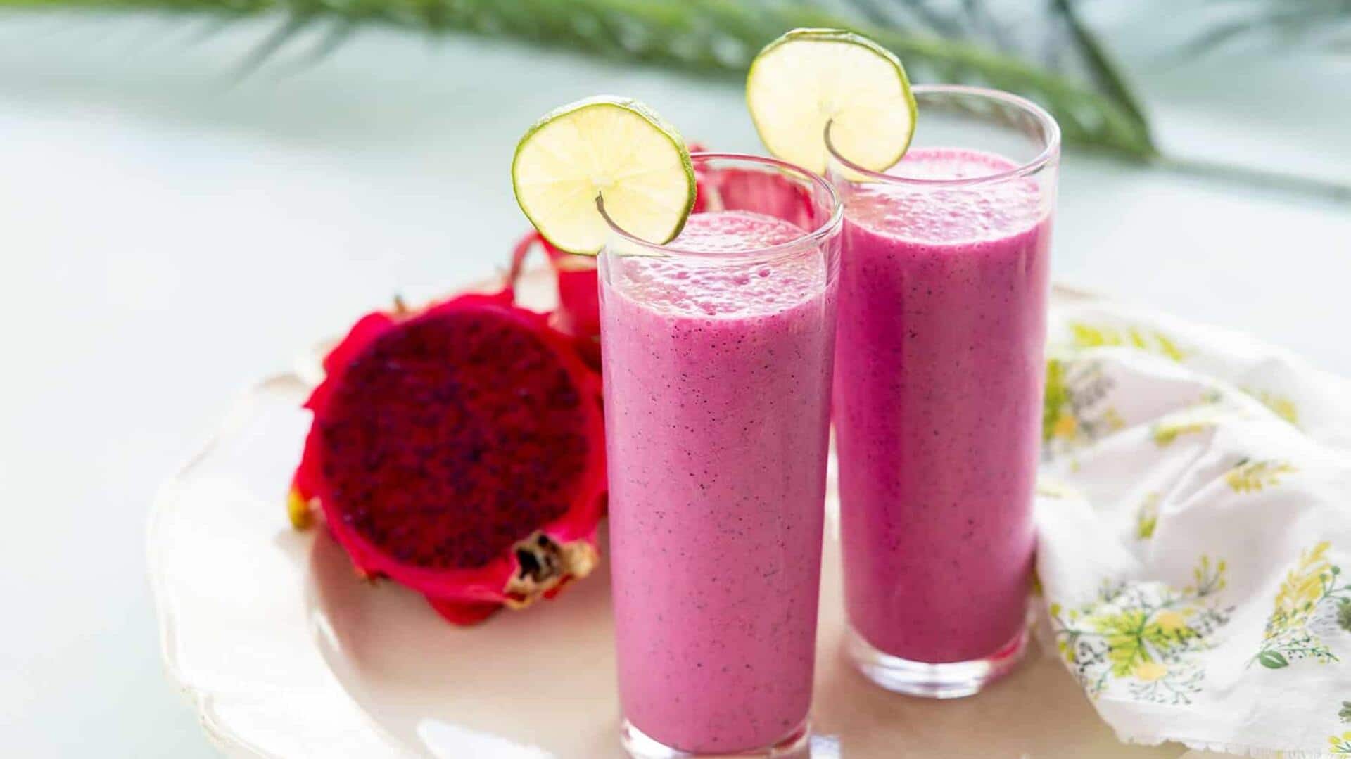 Lima Cara Unik Menggunakan Buah Naga dalam Minuman Sehat