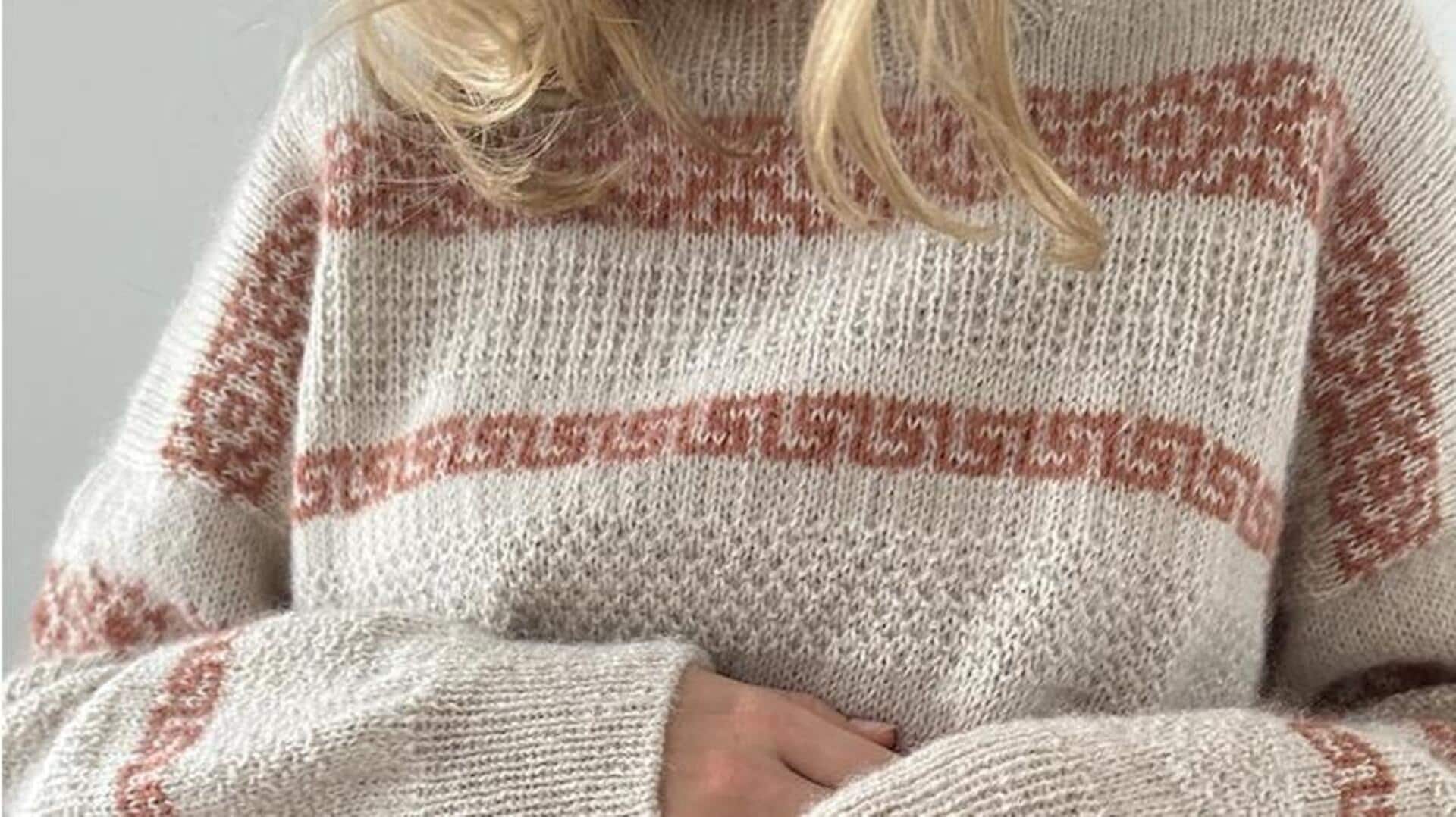 Lima sweter terracotta untuk gaya musim dingin India