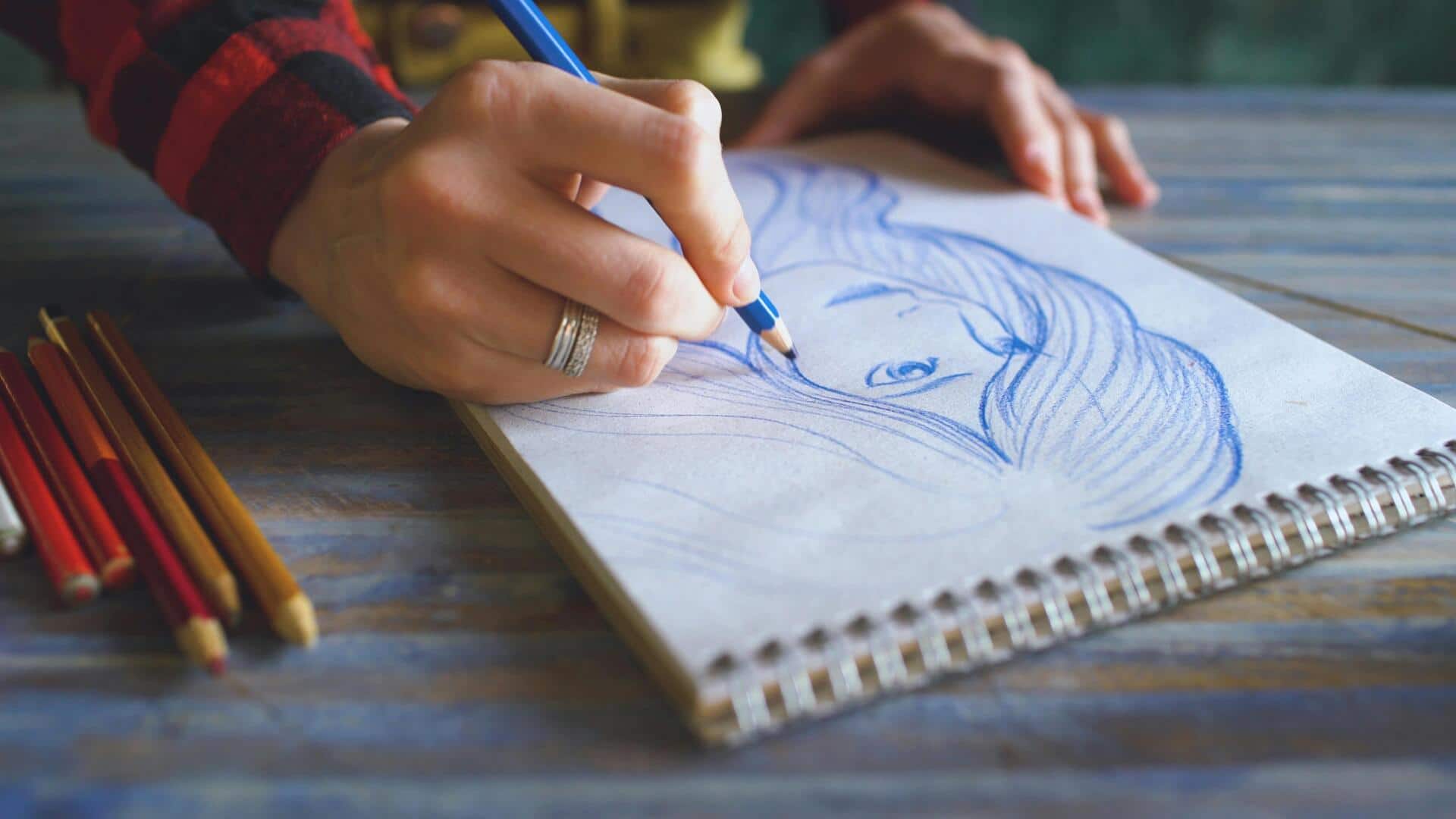 Menggambar dengan penuh kesadaran untuk relaksasi Menggambar dengan penuh kesadaran untuk relaksasi