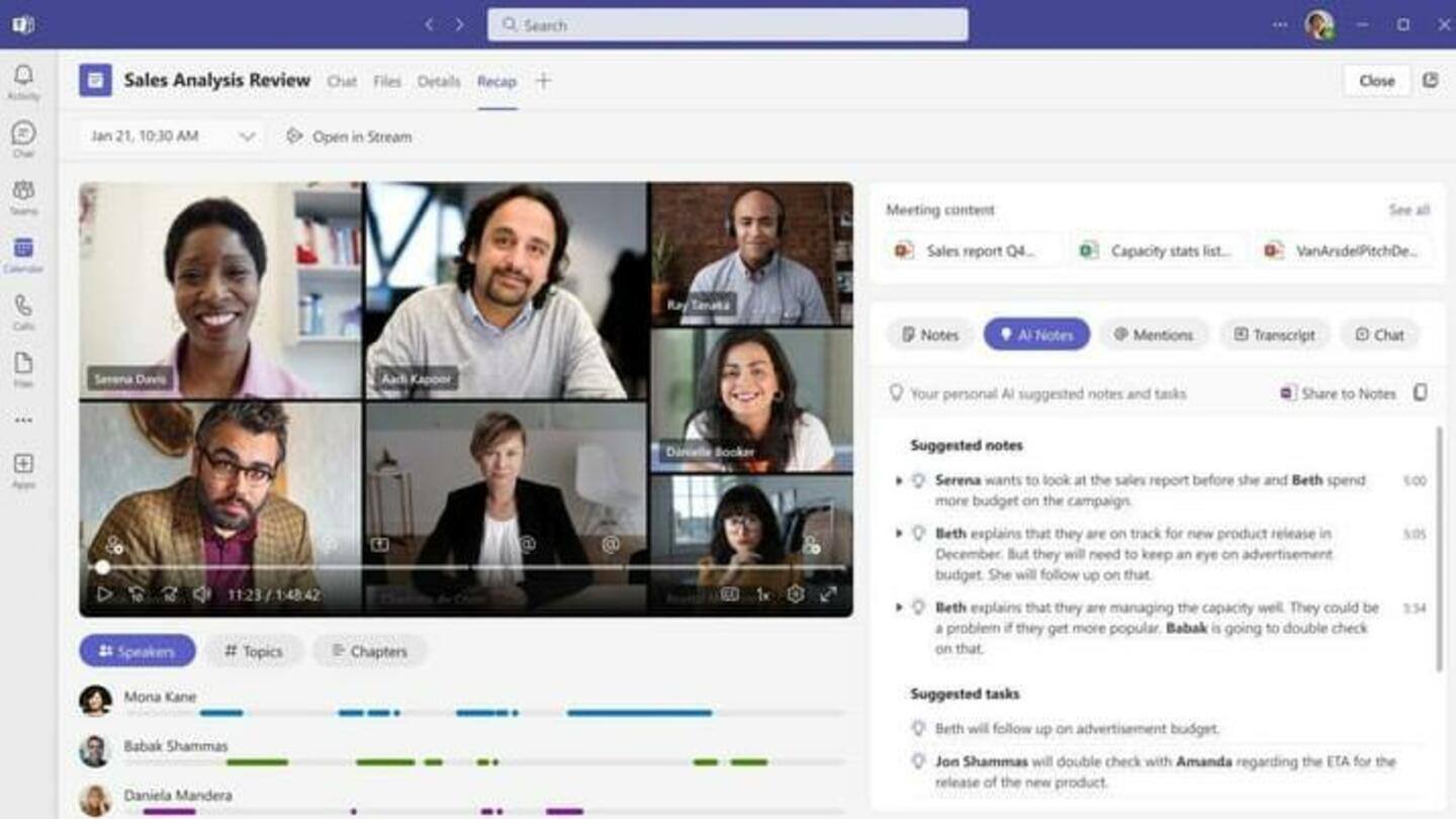 Microsoft mengumumkan Teams Premium dengan fitur yang didukung oleh GPT-3.5 OpenAI