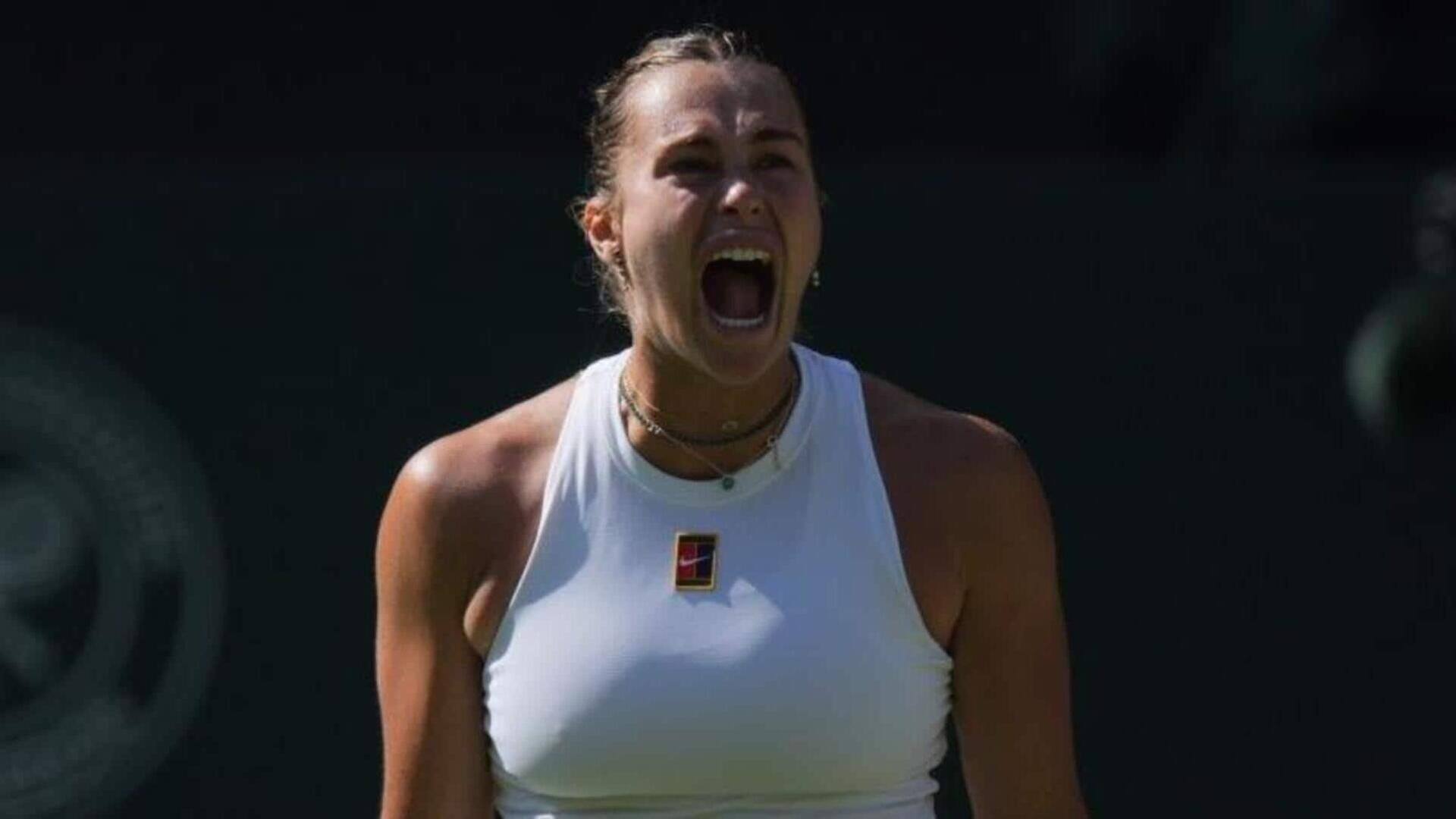 Aryna Sabalenka lolos ke semifinal Wimbledon ketiga berturut-turut: Statistik