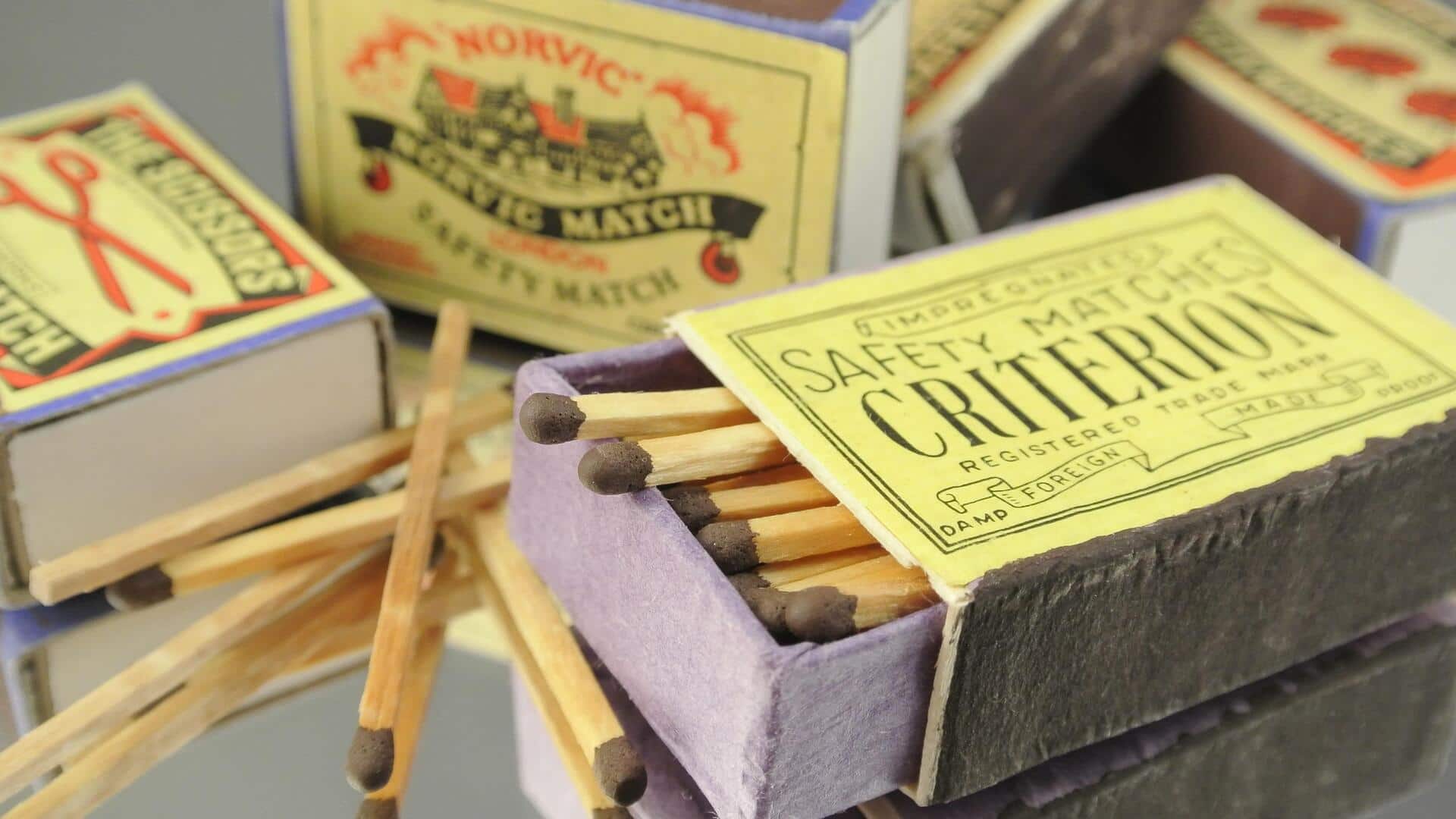 Lima cara cerdas untuk menyimpan korek api di rumah