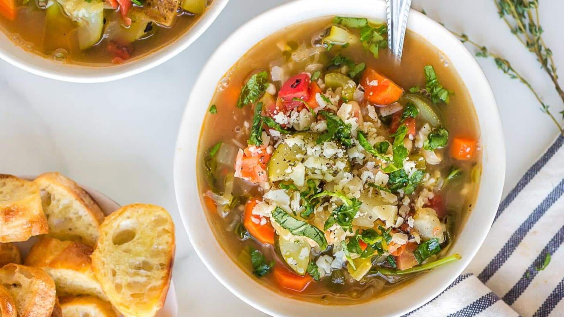 Kombinasi Bumbu Unik untuk Sup Vegetarian yang Lezat