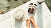 夏のビーチサンダルをおしゃれに変身させる方法