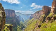 レソトの山岳王国の絶景を楽しむ