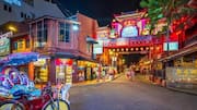 クアラルンプールの夜の魅力的なショップ