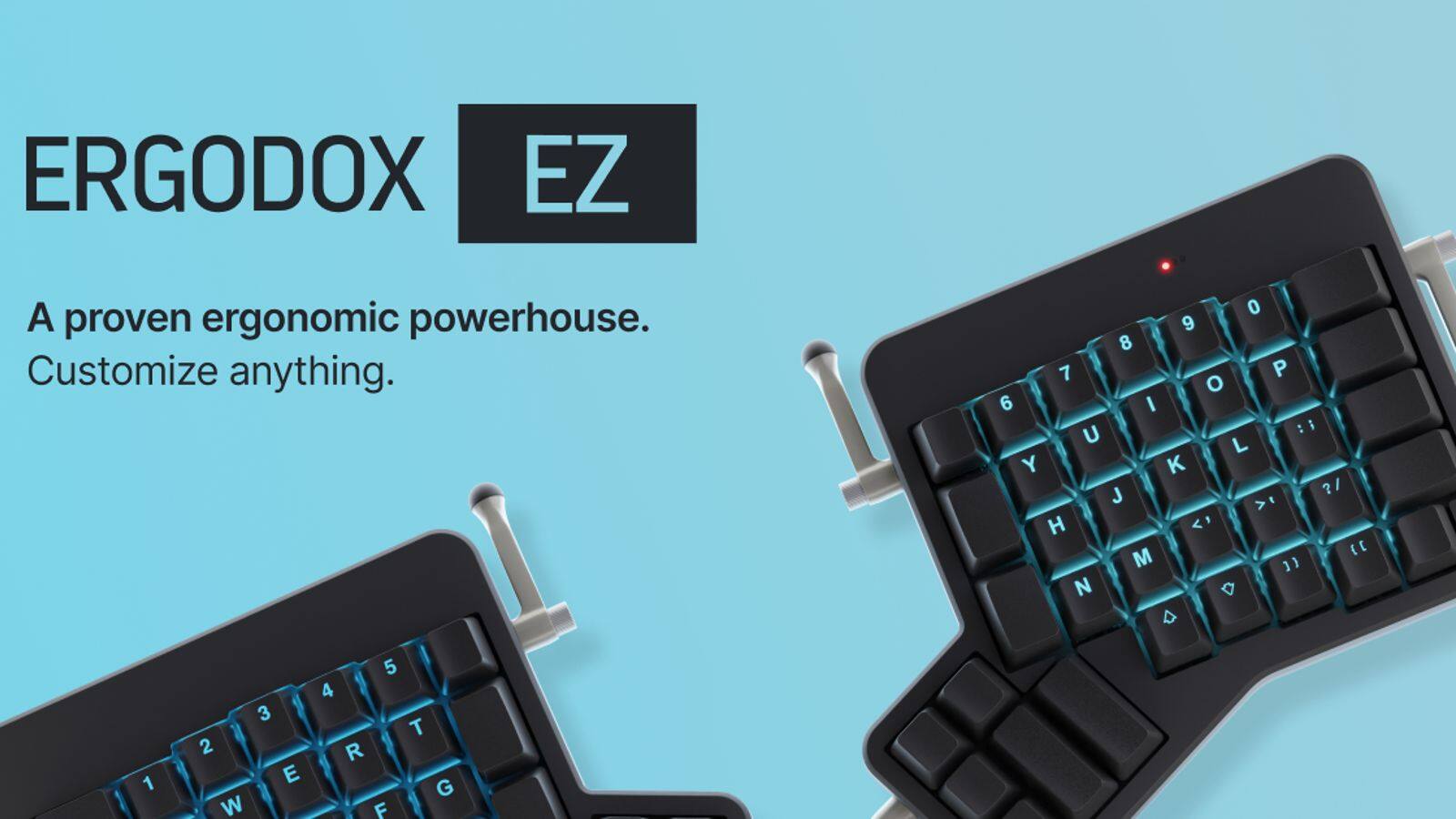 エルゴドックスEzキーボードでエルゴノミクスを最適化