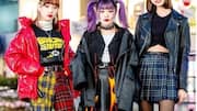 日本のストリートファッションにおける柄重ね着スタイル