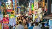 釜山の夜の魅力: 市場とカフェ