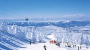 日本の蔵王山を発見：ユニークな冬の逃避行