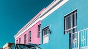 ケープタウンのボカープ地区のカラフルな家々を探る