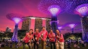 シンガポールの夜の魅力：蘭の庭園と市場