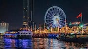 バンコクの夜市と川沿いの食事体験
