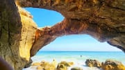 オマーンの海岸洞窟を探検しよう