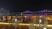 釜山の夜景カフェでリラックス