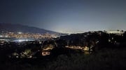 ロサンゼルスの夜景ハイキングスポット