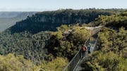 オーストラリアのブルーマウンテンズで絶景トレイルを発見