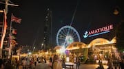 バンコクの夜カフェと活気あるナイトマーケット