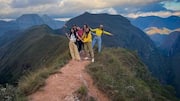 ボリビアのアンデス山脈で冒険を楽しむ