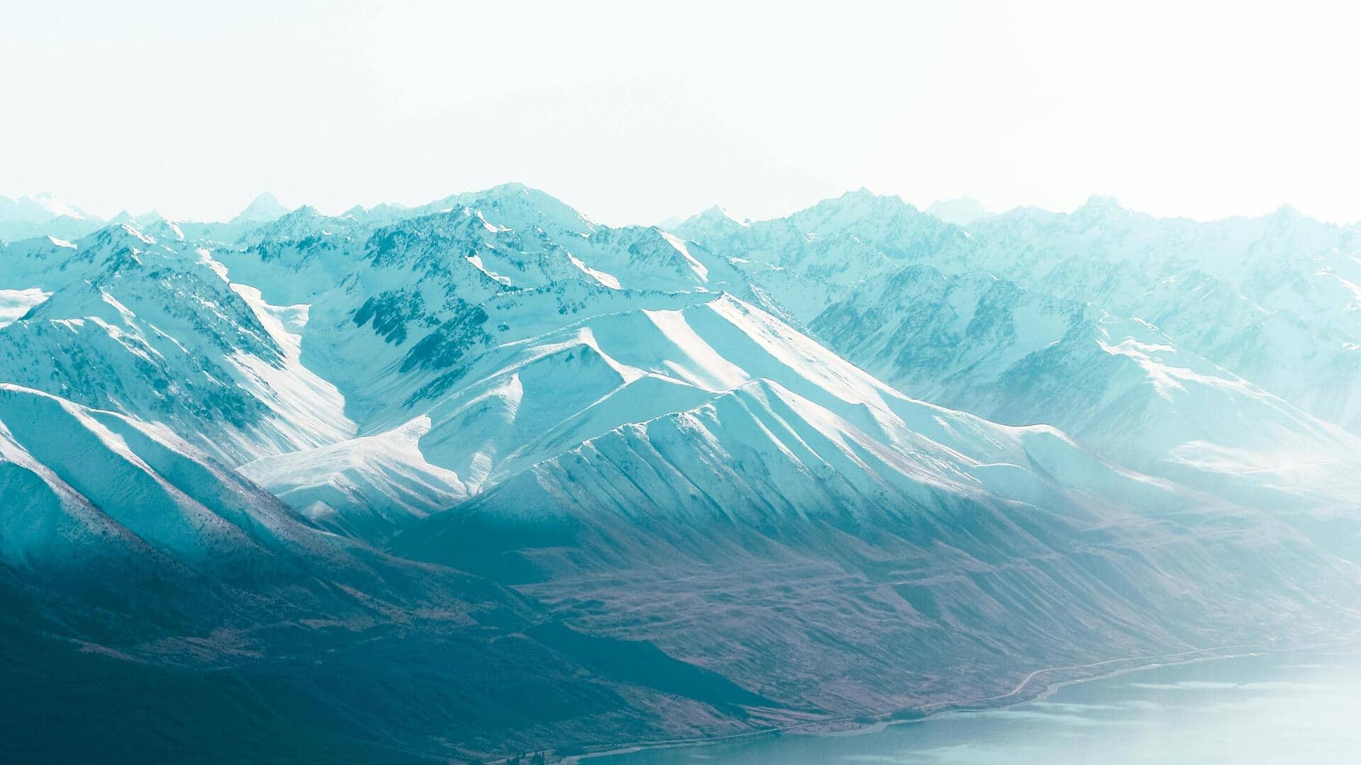 ニュージーランドのサザンアルプスでリフレッシュ