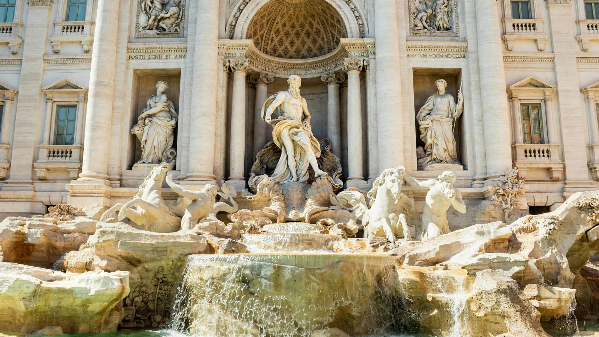 ローマの美しい噴水を発見する旅 ローマの美しい噴水を発見する旅